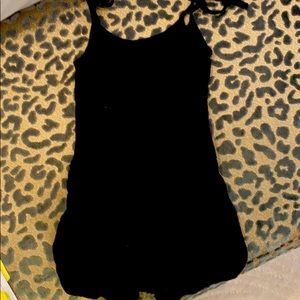Terri cloth Black Romper